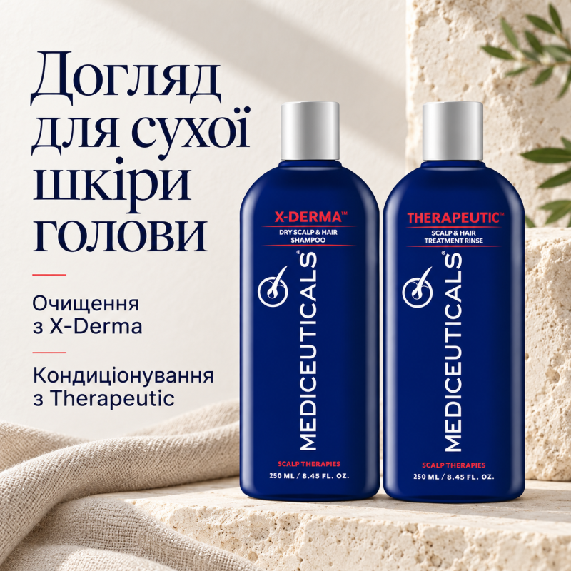 Набір Mediceuticals X-Derma 250 мл та Therapeutic 250 мл