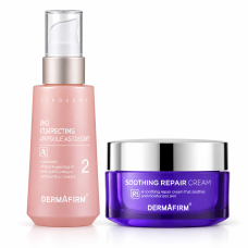 Набір DERMAFIRM Bio Correcting Ampoule Astasome A4 50 мл та Soothing Repair Cream 50 мл