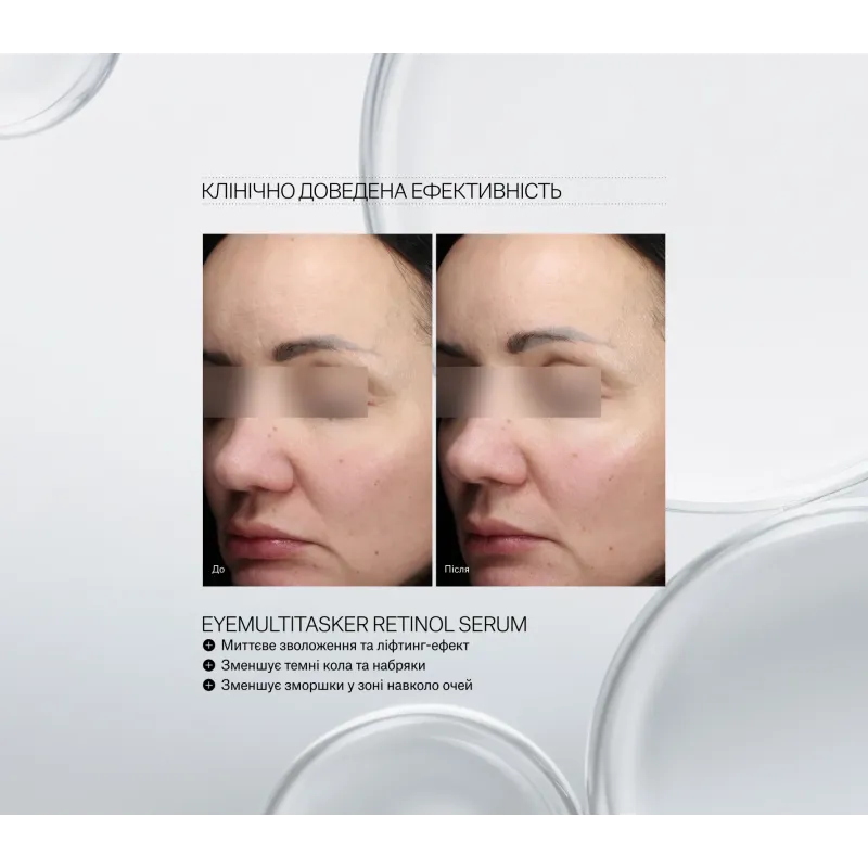 Сироватка для шкіри навколо очей Instytutum Eyemultitasker Retinol Serum 15 мл