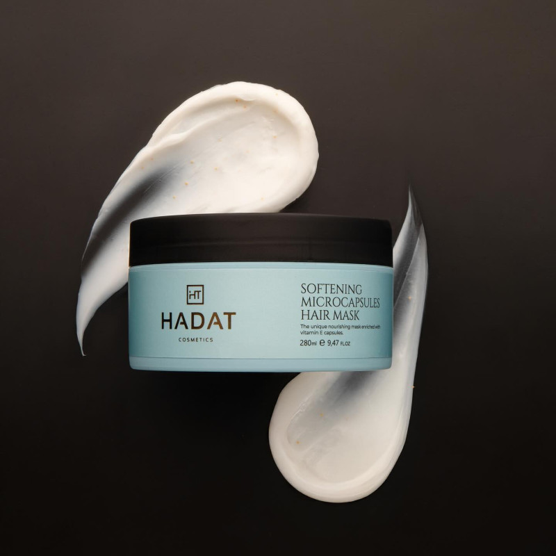 Пом'якшуюча маска для волосся - Hadat Softening Microcapsule Hair Mask, 280 мл