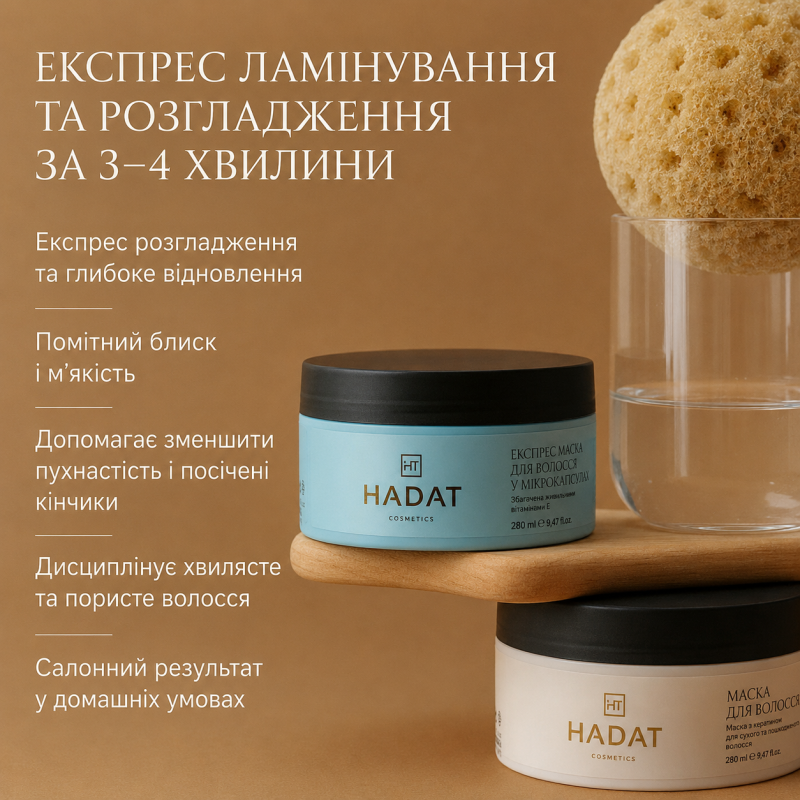 Пом'якшуюча маска для волосся - Hadat Softening Microcapsule Hair Mask, 280 мл
