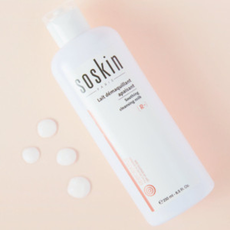Soskin Заспокійливе молочко для сухої та чутливої шкіри – Soothing cleansing milk dry & sensitive skin 250ml