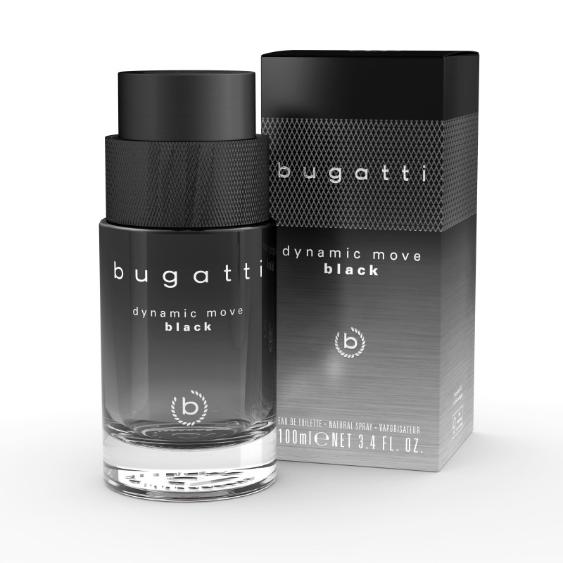 Bugatti Туалетна вода для чоловіків Dynamic Move black