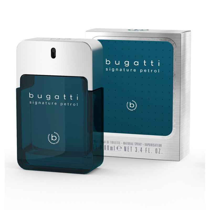 Bugatti Туалетна вода для чоловіків Signature Petrol 100ml