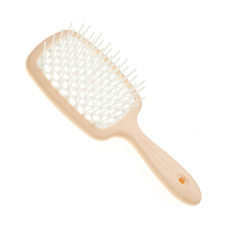 Janeke Superbrush Щітка для волосся пудрова з білим