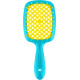 Janeke Superbrush Расческа для волос Сине-желтая