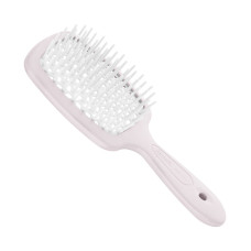 Janeke Superbrush small Щітка для волосся Пудрова з білим