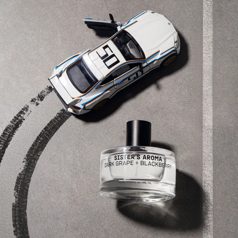 Парфуми для авто Sister's Aroma Чорний виноград + Ожина 60ml