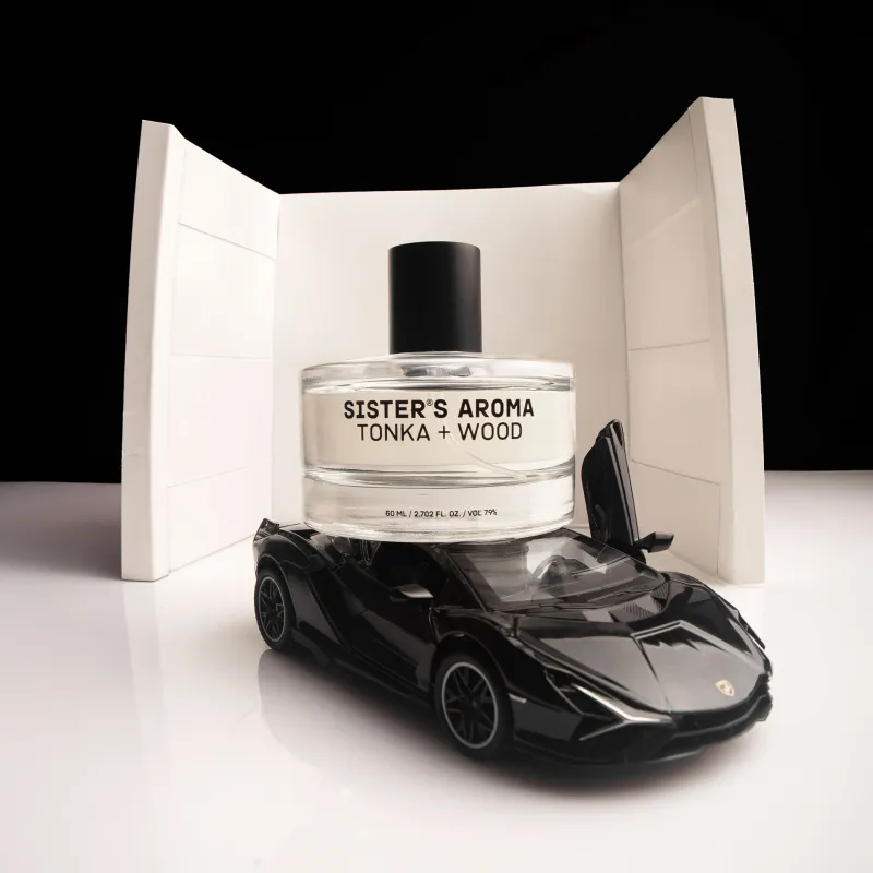 Парфум для авто Sister's Aroma Боби тонка + Дерево 60ml