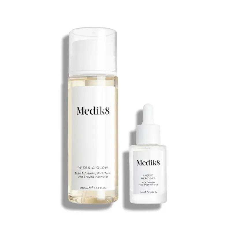 Medik8 Brighten Up Instant Glow and Smooth Duo Лімітований набір для сяяння та розгладження шкіри