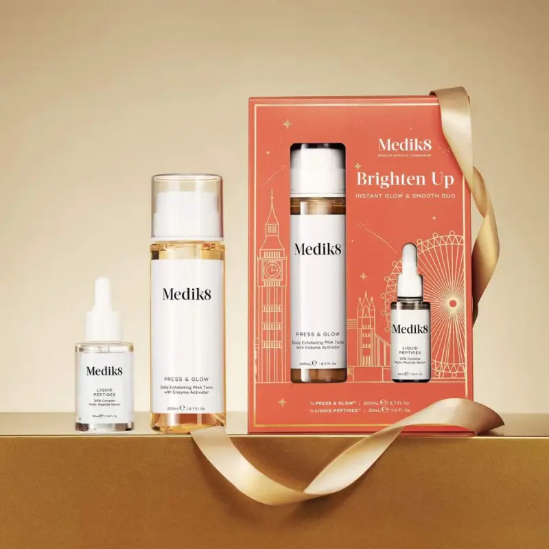 Medik8 Brighten Up Instant Glow and Smooth Duo Лімітований набір для сяяння та розгладження шкіри