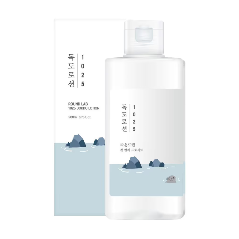 Зволожувальний лосьйон для обличчя Round Lab 1025 Dokdo Lotion з морською водою, 200 мл