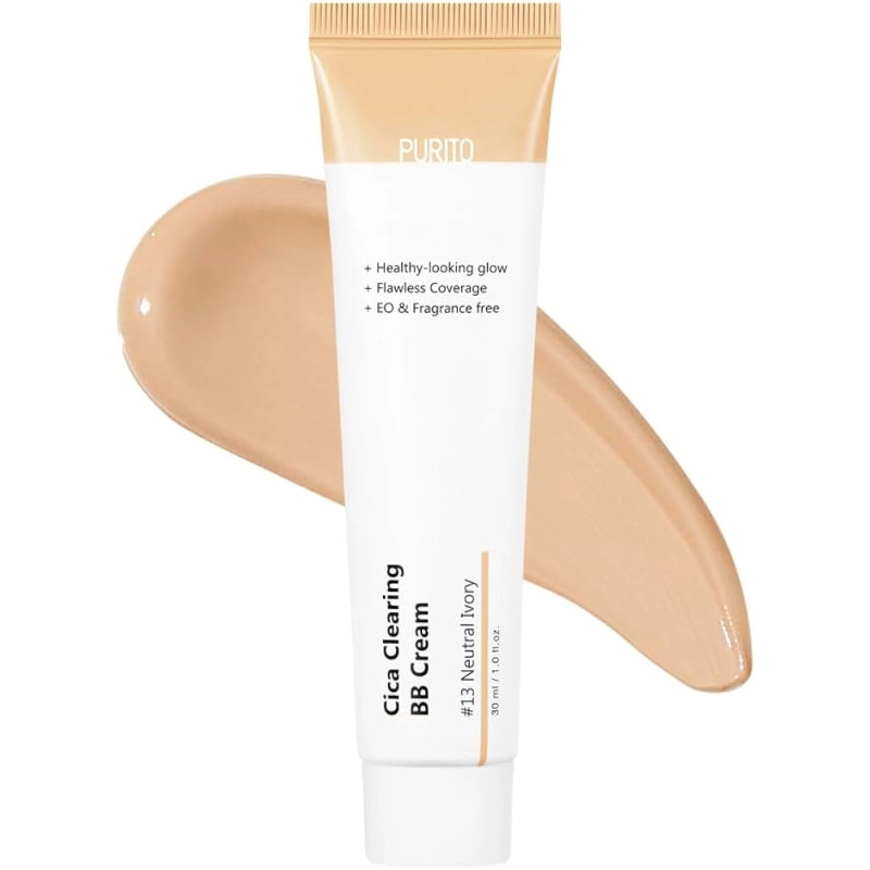 Purito Seoul - Wonder Releaf Centella BB Cream SPF 30 PA+++ - BB-крем з екстрактом центелли - #13 Neutral Ivory - 30ml