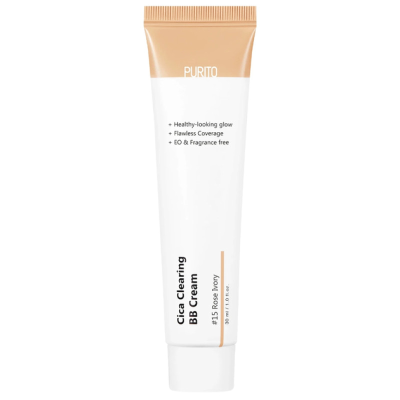 BB-крем з екстрактом центелли Purito Seoul Wonder Releaf Centella BB Cream 15 Rose Ivory, 30 ml