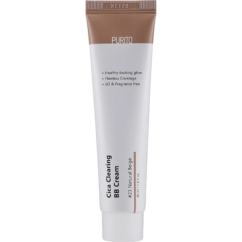 BB-крем з центеллою - PURITO Cica Clearing BB Cream, 27 тон - Sand Beige, 30 мл