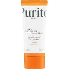 Сонцезахисний крем із церамідами Purito Seoul Daily Soft Touch Sunscreen SPF 50+ PA++++ 60 ml