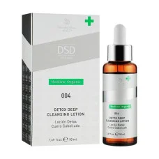 Детокс-лосьйон DSD de Luxe 004 Medline Organic Detox Deep Cleansing Lotion для глибокого очищення шкіри голови, 50ml