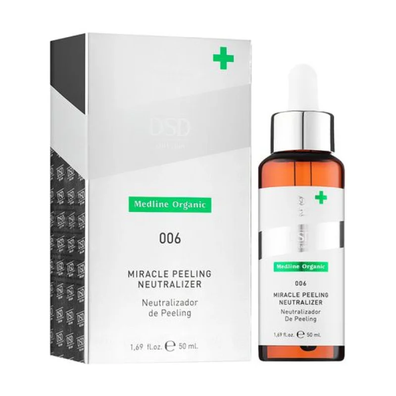 Нейтралізатор пілінгу DSD de Luxe 006 Medline Organic Miracle Peeling Neutralizer 50ml