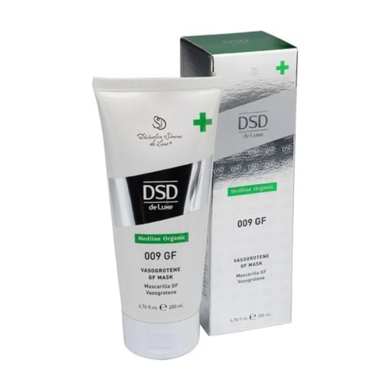 Маска для волосся DSD de Luxe 009 Medline Organic Vasogrotene GF Mask з факторами росту 200ml