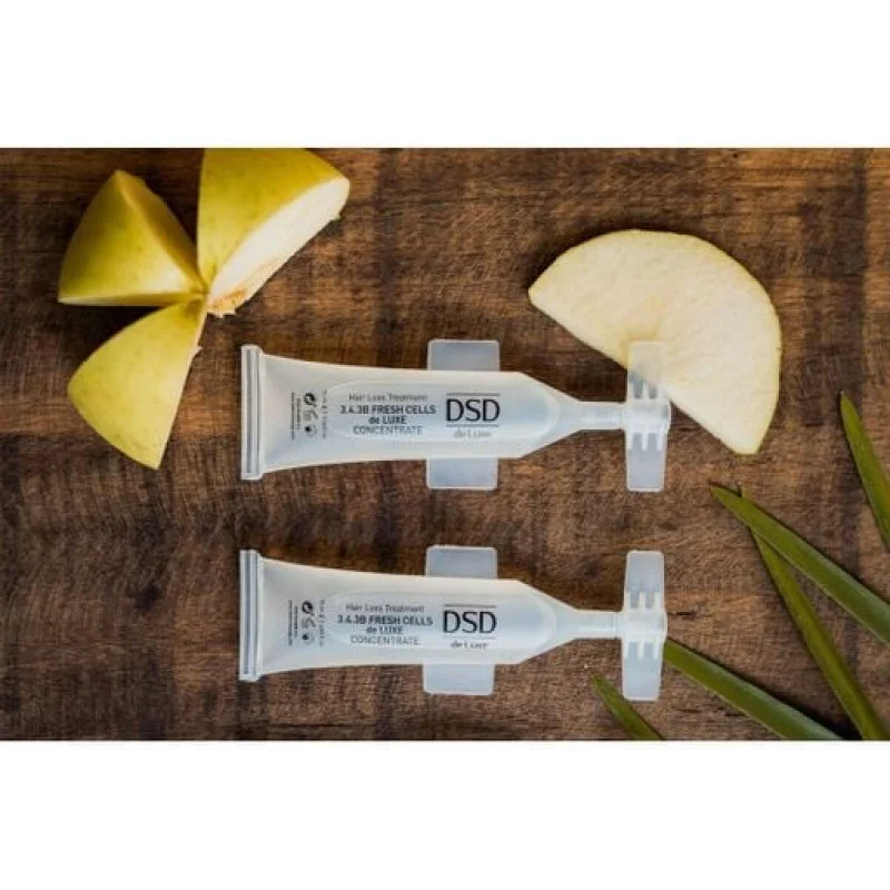 Концентрат DSD de Luxe 3.4.3.В Fresh Cells De Luxe Wondercell Concentrate для зниження випадіння волосся та стимуляції їх росту, 10*10 мл