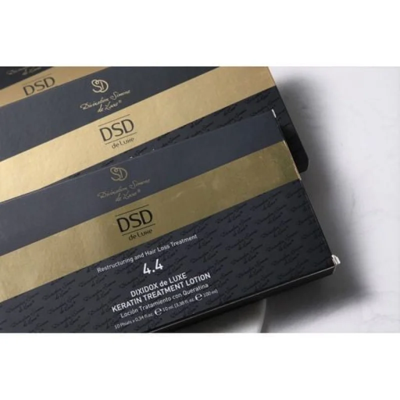 Восстанавливающий лосьон с кератином - DSD de Luxe 4.4 Dixidox Keratin Treatment Lotion 10*10 мл