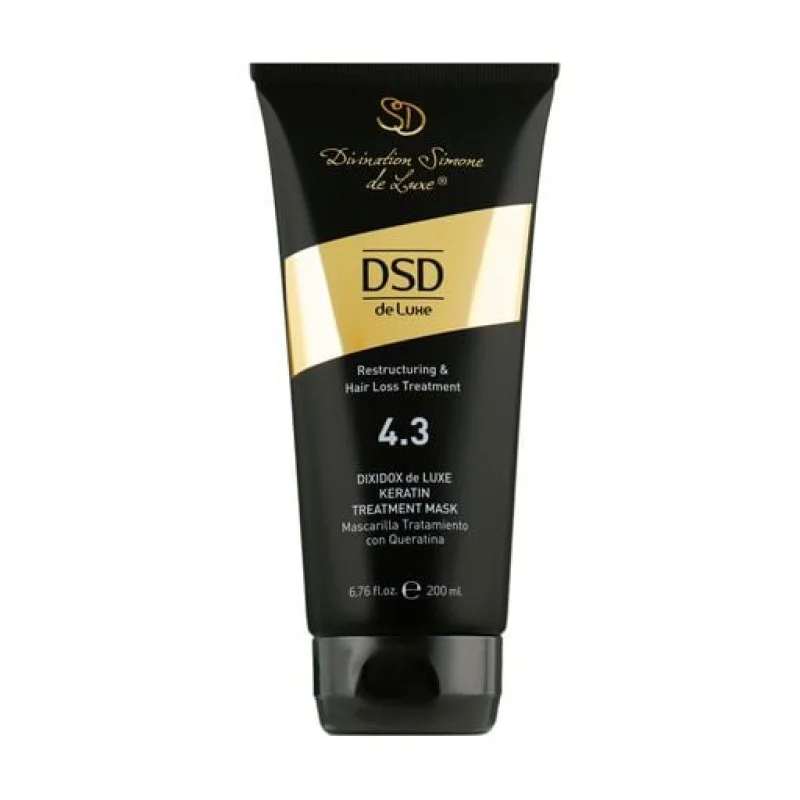 Відновлювальна маска для волосся DSD de Luxe 4.3 Keratin Treatment Mask з кератином, 200 мл