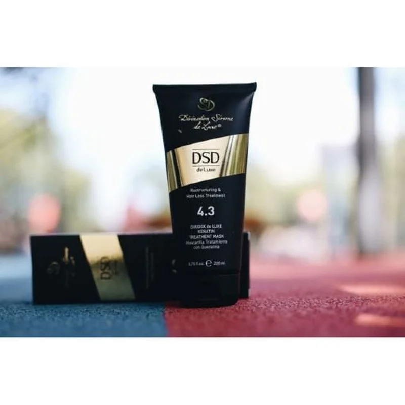 Відновлювальна маска для волосся DSD de Luxe 4.3 Keratin Treatment Mask з кератином, 200 мл