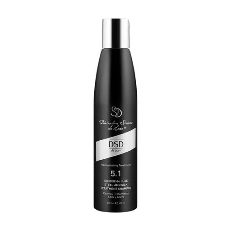 Відновлювальний шампунь DSD de Luxe Dixidox de Luxe Steel and Silk Treatment Shampoo 5.1, 200 мл