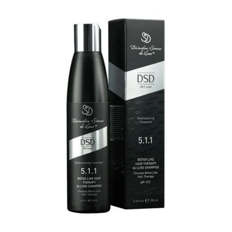 Відновлювальний шампунь для волосся DSD de Luxe 5.1.1 Botox Hair Therapy de Luxe Shampoo, 200 мл
