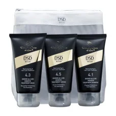 Набір для волосся DSD de Luxe Travel Kit (шампунь 4.1, 50 мл + маска 4.3, 50 мл + сироватка 4.5, 50 мл)