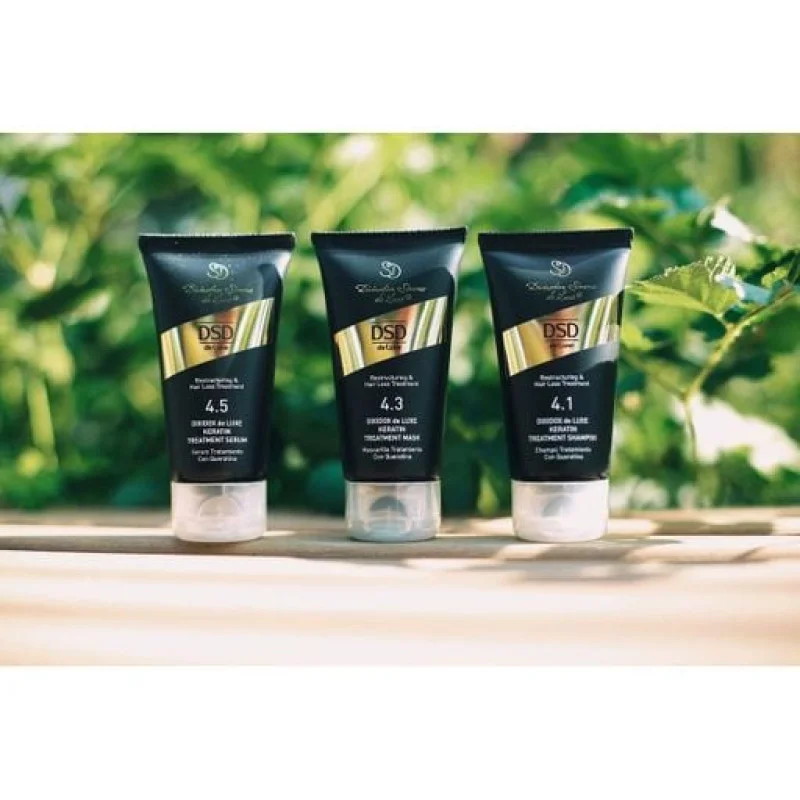Набір для волосся DSD de Luxe Travel Kit (шампунь 4.1, 50 мл + маска 4.3, 50 мл + сироватка 4.5, 50 мл)