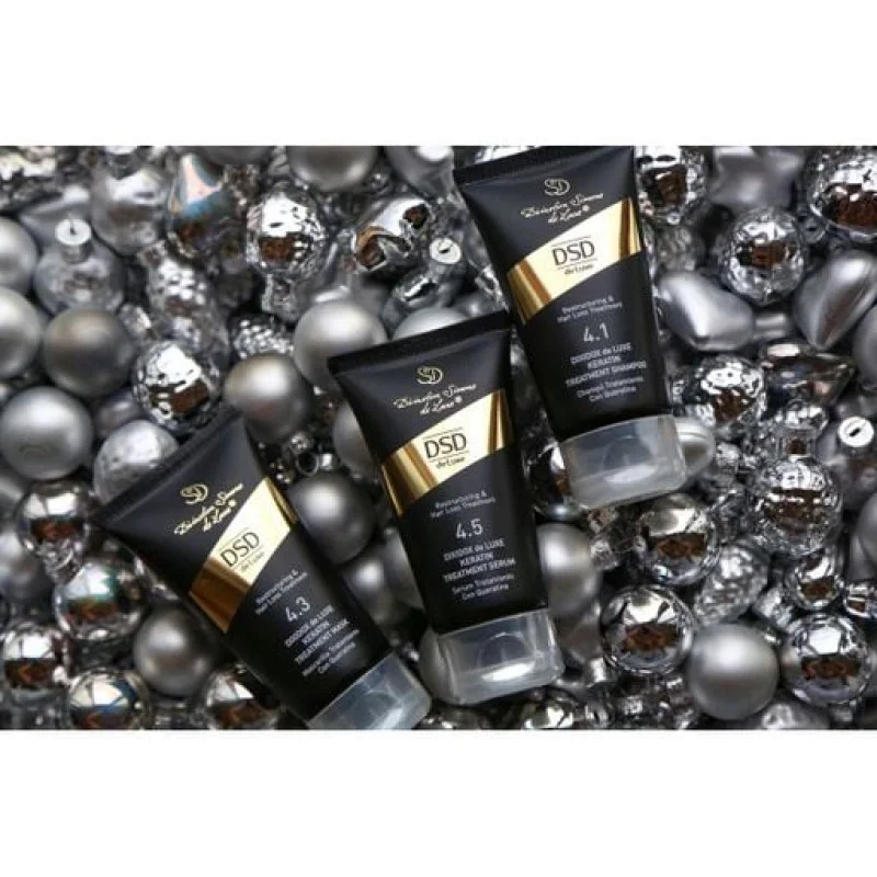 Набір для волосся DSD de Luxe Travel Kit (шампунь 4.1, 50 мл + маска 4.3, 50 мл + сироватка 4.5, 50 мл)