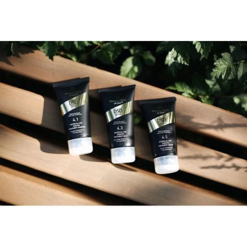 Набір для волосся DSD de Luxe Travel Kit (шампунь 4.1, 50 мл + маска 4.3, 50 мл + сироватка 4.5, 50 мл)