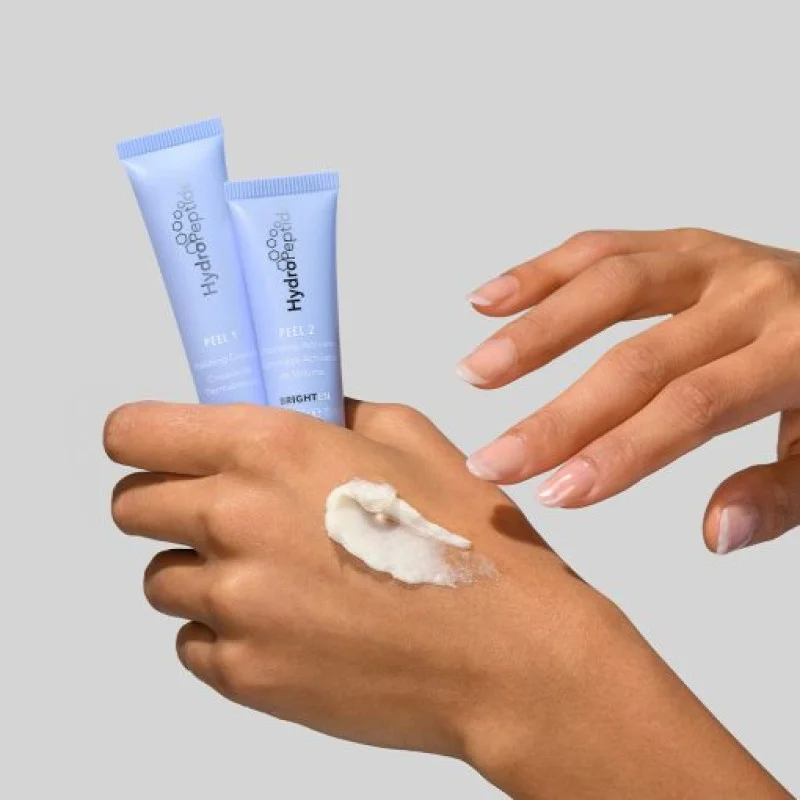 Деликатный 2х фазный омолаживающий пилинг HydroPeptide mini size Anti-Wrinkle Polish & Plump Peel 15+10 мл