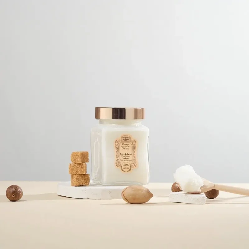 Масло Карите Лукум La Sultane De Saba Delices Shea Butter Senteur Loukoum 300 мл