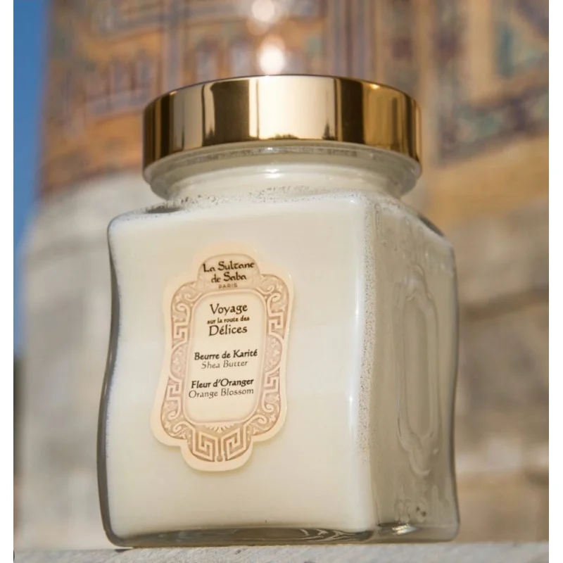 Масло Карите Цветы Апельсина La Sultane de Saba Beurre de Karite Shea Butter Orange Blossom Fragrance 300 мл