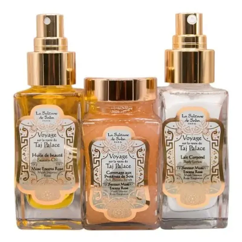 Набір для тіла з косметичкою Тадж Палас La Sultane de Saba Trousse Corps Taj Palace