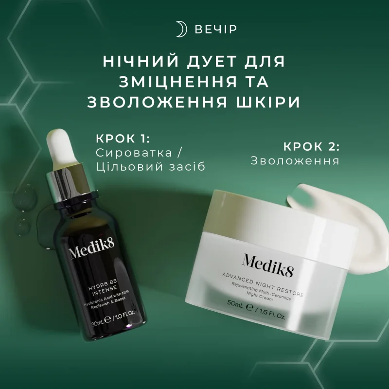 Набір для зволоження та посилення пружності шкіри Medik8 Firm Favourites Kit 30 мл + 50 мл