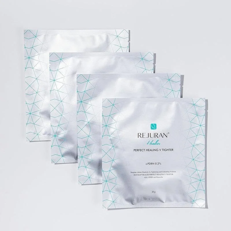 Восстанавливающая V-лифтинг маска REJURAN Perfect Healing V Tighter, 4 шт