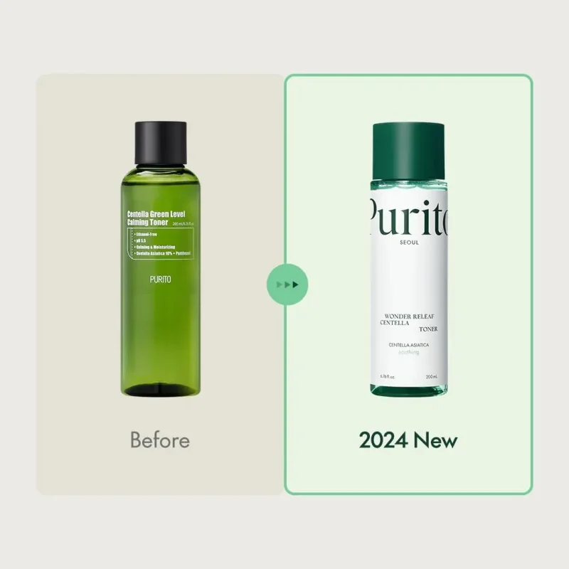 Успокаивающий тонер с центеллой Purito Wonder Releaf Centella Toner, 200мл
