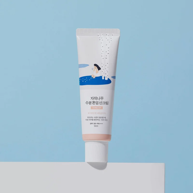 Тонирующий солнцезащитный крем с березовым соком ROUND LAB Birch Juice Moisturizing Tone Up Sunscreen 50 мл