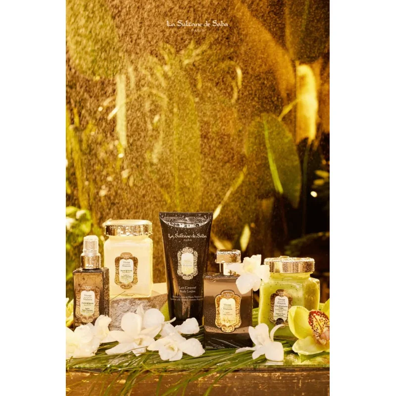 Молочко для тела Жасмин и тропические цветы La Sultane de Saba Lait Malaysia Jasmin Tropical Flowers, 200 мл