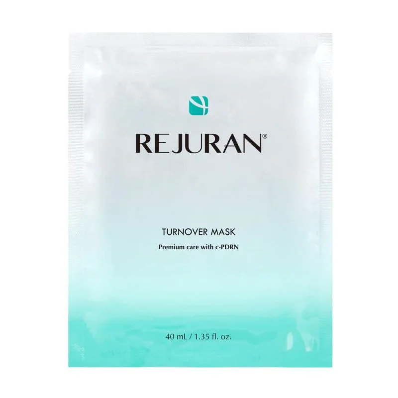 Восстанавливающая тканевая маска для лица Rejuran Turnover Mask с полинуклеотидами, 40 мл