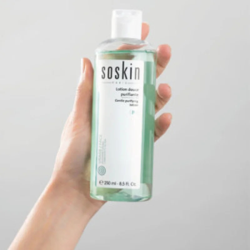 Soskin Очищуючий лосьйон для жирної та комбінованої шкіри – Gentle purifying lotion-combination or oily skin 250ml
