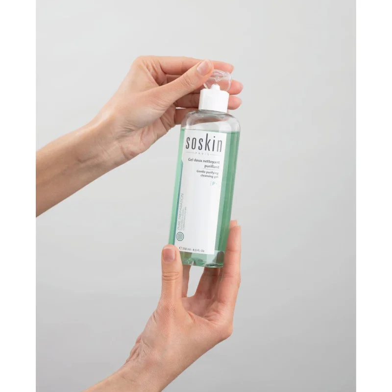 Soskin Очищуючий гель для жирної та комбінованої шкіри - Purifying cleansing gel 250ml