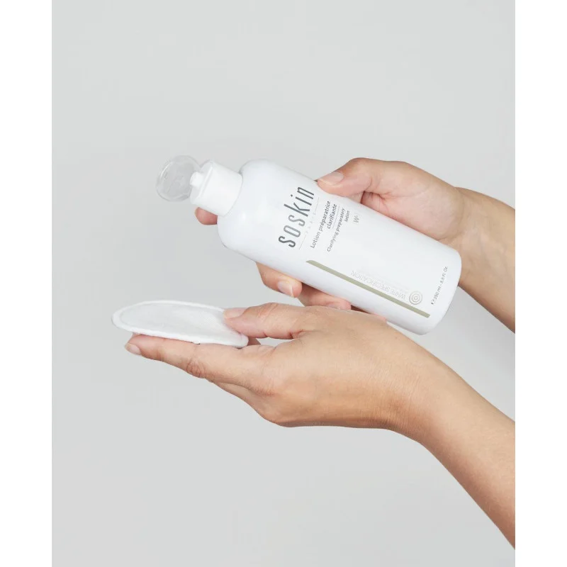 Soskin Освітлюючий підготовлюючий тонік-ексфоліант – Clarifying preparatory lotion 250ml