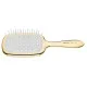 Janeke Superbrush Gold&White Расческа для волос золотая с белым