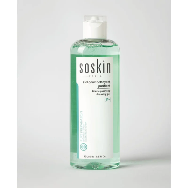 Soskin Очищуючий гель для жирної та комбінованої шкіри - Purifying cleansing gel 250ml