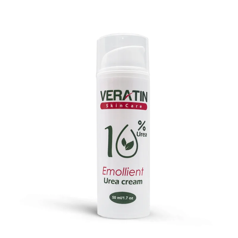 Пом’якшуючий крем з сечовиною Veratin Emollient urea cream 10% 50 ml