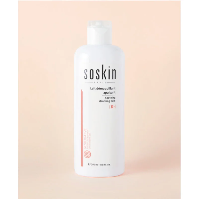 Soskin Заспокійливе молочко для сухої та чутливої шкіри – Soothing cleansing milk dry & sensitive skin 250ml